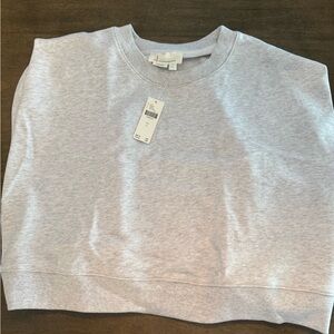 Anthropologie muscle tank crop sweater